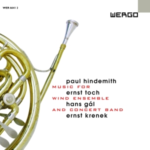Hindemith Toch Gal Krenek - Music For Wind Ensemble And Concert in the group Externt_Lager /  at Bengans Skivbutik AB (3312484)