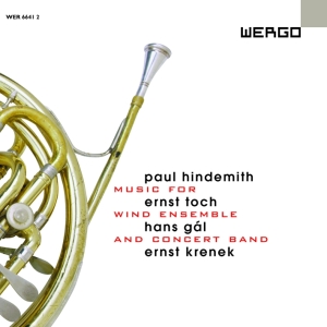 Hindemith Toch Gal Krenek - Music For Wind Ensemble And Concert in the group Externt_Lager / at Bengans Skivbutik AB (3312484)