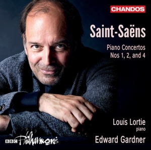 Saint-Saëns Camille - Piano Concertos Nos. 1, 2 & 4 in the group Externt_Lager /  at Bengans Skivbutik AB (3319736)