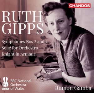 Gipps Ruth - Symphonies Nos. 2 & 4 in the group Externt_Lager /  at Bengans Skivbutik AB (3319738)