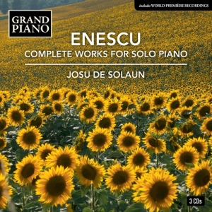 Enescu George - Complete Works For Solo Piano (3 Cd in the group Externt_Lager /  at Bengans Skivbutik AB (3320144)