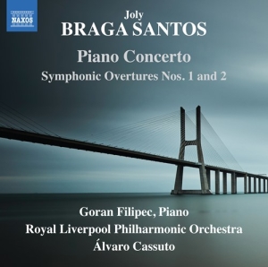 Braga Santos Joly - Piano Concerto Symphonic Overtures in the group Externt_Lager /  at Bengans Skivbutik AB (3320164)