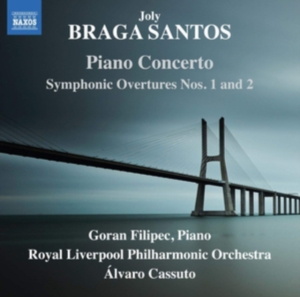 Braga Santos Joly - Piano Concerto Symphonic Overtures in the group Externt_Lager /  at Bengans Skivbutik AB (3320164)