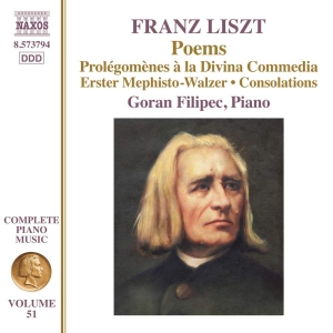 Liszt Franz - Complete Piano Music, Vol. 51: Poem in the group Externt_Lager /  at Bengans Skivbutik AB (3320169)