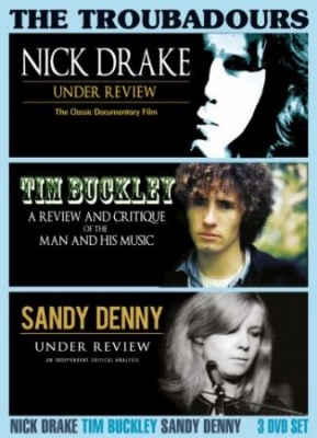 Drake Nick Buckley Tim Denny Sand - Troubadours The (3 Dvd) in the group OTHER / Music-DVD & Bluray at Bengans Skivbutik AB (3320469)
