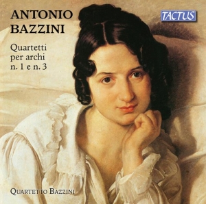 Bazzini Antonio - String Quartets Nos. 1 And 3 in the group Externt_Lager /  at Bengans Skivbutik AB (3320526)