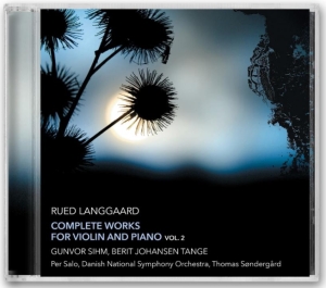 Rued Langgaard - Complete Works For Violin And Piano in the group Externt_Lager / at Bengans Skivbutik AB (3320873)