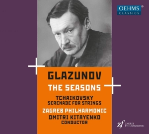 Glazunov Alexander Tchaikovsky P - The Seasons Serenade For Strings in the group Externt_Lager / at Bengans Skivbutik AB (3320895)