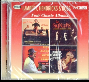 Lambert Hendricks Ross - Four Classic Albums in the group CD / Jazz at Bengans Skivbutik AB (3322281)