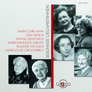Various - Famous Women Organists in the group Externt_Lager / at Bengans Skivbutik AB (3322389)