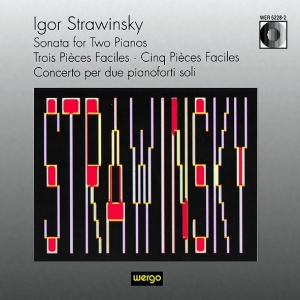 Stravinsky Igor - Sonata For Two Pianos Trois Pièces in the group Externt_Lager / at Bengans Skivbutik AB (3322417)