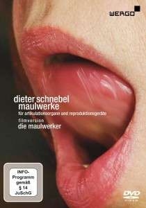 Schnebel Dieter - Maulwerke (Dvd) in the group Externt_Lager /  at Bengans Skivbutik AB (3329540)