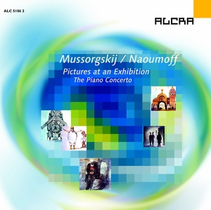 Naoumoff Emile Mussorgsky Modest - Pictures At An Exhibition - The Pia in the group Externt_Lager /  at Bengans Skivbutik AB (3330206)