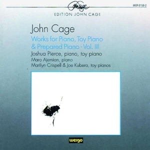 Cage John - Works For Piano, Toy Piano & Prepar in the group Externt_Lager /  at Bengans Skivbutik AB (3330223)