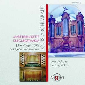 Archimbaud Louis - Livre D'orgue De Carpentras in the group Externt_Lager /  at Bengans Skivbutik AB (3332955)