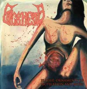 Sickness - Plague: Ornaments Of Mutilation And in the group CD / Hårdrock at Bengans Skivbutik AB (3334839)
