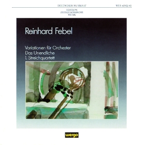 Febel Reinhard - Variationen Für Orchester Das Unen in the group Externt_Lager /  at Bengans Skivbutik AB (3335745)