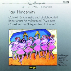 Hindemith Paul - Clarinet Quintet in the group Externt_Lager /  at Bengans Skivbutik AB (3337673)