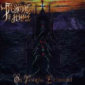 Throne Of Ahaz - On Twilight Enthroned in the group VINYL / Hårdrock,Svensk Musik at Bengans Skivbutik AB (3338142)