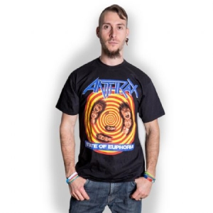 Anthrax - Men's Tee: State of Euphoria in the group Minishops / Anthrax at Bengans Skivbutik AB (3351314)