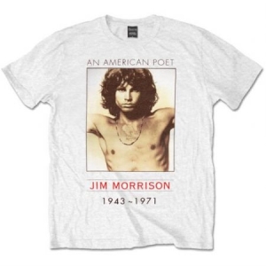 The Doors -  Men's Tee: American Poet (XL) in the group MERCH / T-Shirt / Summer T-shirt 23 at Bengans Skivbutik AB (3351399)