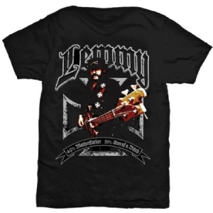 Lemmy -  Men's Tee: Iron Cross 49% (XL) in the group MERCH / T-Shirt / Summer T-shirt 23 at Bengans Skivbutik AB (3351544)