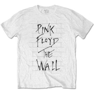 Pink Floyd -  The Wall & Logo (Medium) Unisex T-Shirt in the group MERCH /  at Bengans Skivbutik AB (3355640r)