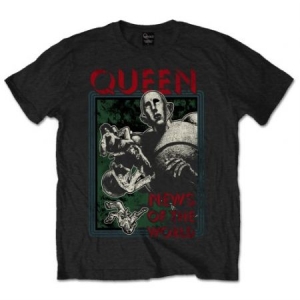 Queen - News of the World Vintage (Vintage Finis in the group OTHER / BW-T-shirts at Bengans Skivbutik AB (3377849)
