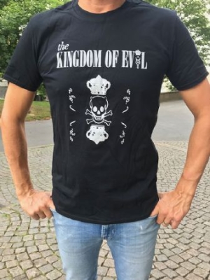 Kingdom Of Evol - Kingdom Of Evol - Black T-Shirt in the group MERCHANDISE / T-shirt / Pop-Rock at Bengans Skivbutik AB (3400749)