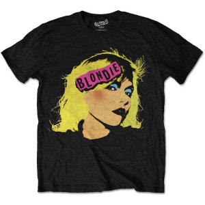 Blondie - Punk Logo Uni Bl    in the group MERCHANDISE / T-shirt / Pop-Rock at Bengans Skivbutik AB (3401684)