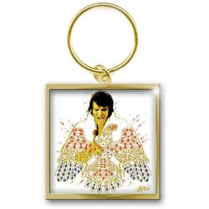 ELVIS PRESLEY - STANDARD KEYCHAIN: AMERICAN EAGLE in the group MERCHANDISE / Keyring / Pop-Rock at Bengans Skivbutik AB (3401770)