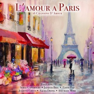 Blandade Artister - L'amour A Paris in the group VINYL / New releases / Pop at Bengans Skivbutik AB (3460567)