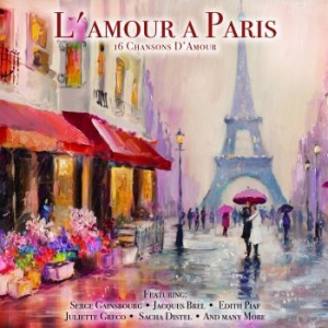 Blandade Artister - L'amour A Paris in the group VINYL / Pop-Rock at Bengans Skivbutik AB (3460567)