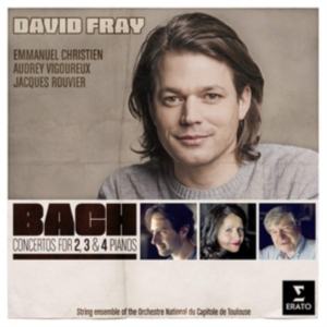 David Fray - Bach: Concertos For 2, 3 And 4 in the group CD / Klassiskt at Bengans Skivbutik AB (3460677)