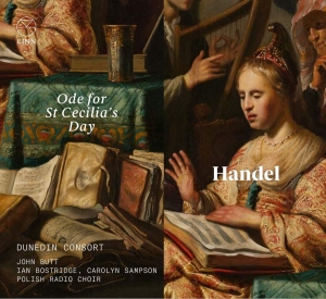 Handel G F - Ode For St Cecilia's Day in the group CD / New releases / Classical at Bengans Skivbutik AB (3460849)