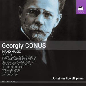 Conus Georgy - Piano Music in the group Externt_Lager /  at Bengans Skivbutik AB (3460872)