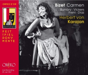 Bizet Georges - Carmen (Salzburg, 1967) (3 Cd) in the group Externt_Lager / at Bengans Skivbutik AB (3460884)