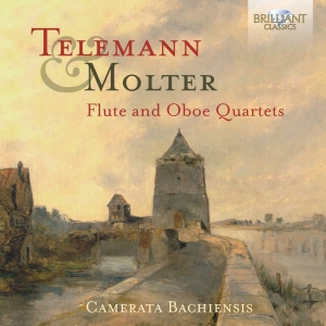Molter J M Telemann G P - Flute And Oboe Quartets in the group Externt_Lager /  at Bengans Skivbutik AB (3460887)
