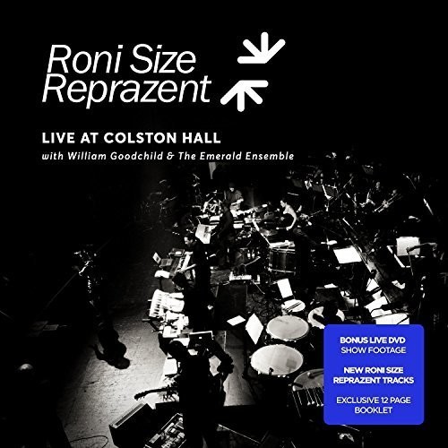 Roni Size Reprazent - Live At Colston Hall (Cd+Dvd) in the group CD / Pop at Bengans Skivbutik AB (3466521)