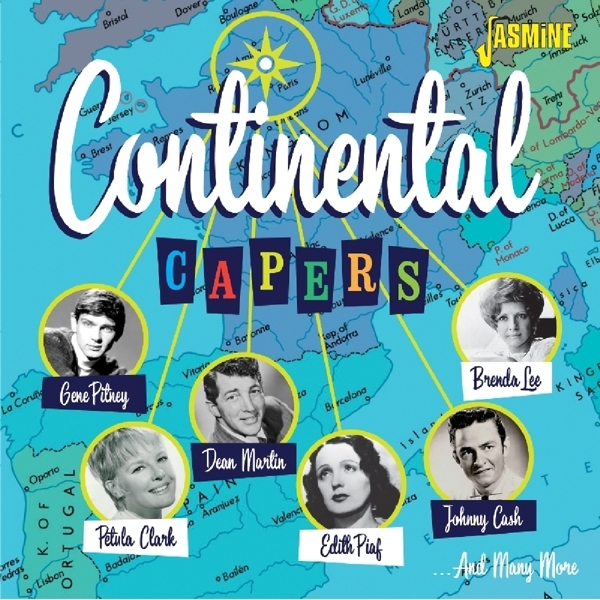 Various - Continental Capers in the group CD / Pop at Bengans Skivbutik AB (3469914)