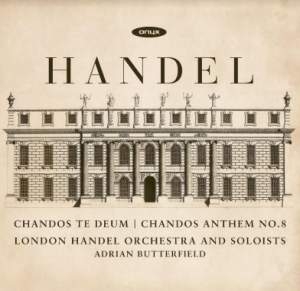 Handel G F - Chandos Te Deum Chandos Anthem No. in the group Externt_Lager /  at Bengans Skivbutik AB (3471165)