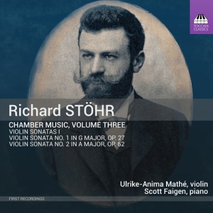 Stöhr Richard - Chamber Music, Vol. 3: Violin Sonat in the group Externt_Lager /  at Bengans Skivbutik AB (3473541)
