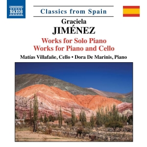 Jiménez Graciela - Works For Solo Piano Works For Pia in the group Externt_Lager /  at Bengans Skivbutik AB (3474133)