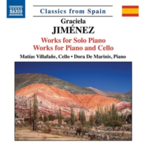 Jiménez Graciela - Works For Solo Piano Works For Pia in the group Externt_Lager /  at Bengans Skivbutik AB (3474133)