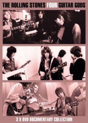 Rolling Stones - Four Guitar Gods (3 Dvd Documentary in the group Minishops / Rolling Stones at Bengans Skivbutik AB (3475998)