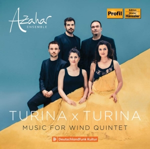 Turina Joaquin Turina Jose Luis - Turina X Turina - Music For Wind Qu in the group CD at Bengans Skivbutik AB (3478348)