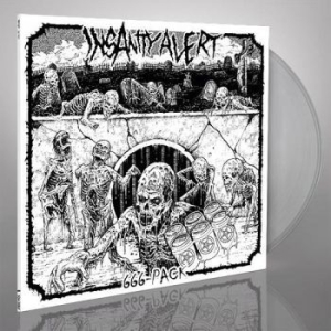 Insanity Alert - 666-Pack (Clear Vinyl) in the group VINYL / Upcoming releases / Hardrock/ Heavy metal at Bengans Skivbutik AB (3485945)