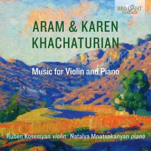 Khachaturian Aram Khachaturian K - Music For Violin And Piano in the group Externt_Lager /  at Bengans Skivbutik AB (3487576)