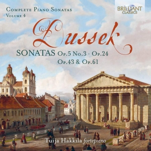 Dussek J L - Complete Piano Sonatas, Vol. 4 in the group Externt_Lager /  at Bengans Skivbutik AB (3487578)