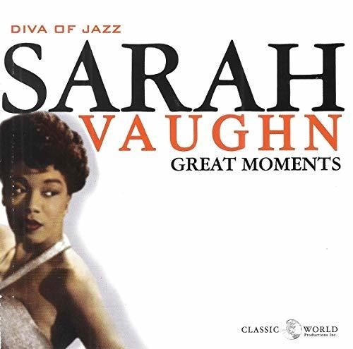 Sarah Vaughan - Great Moments in the group CD / Jazz/Blues at Bengans Skivbutik AB (3490663)